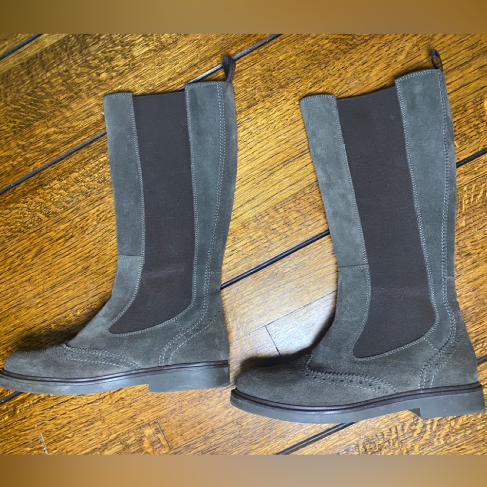 Santoni Boots suede